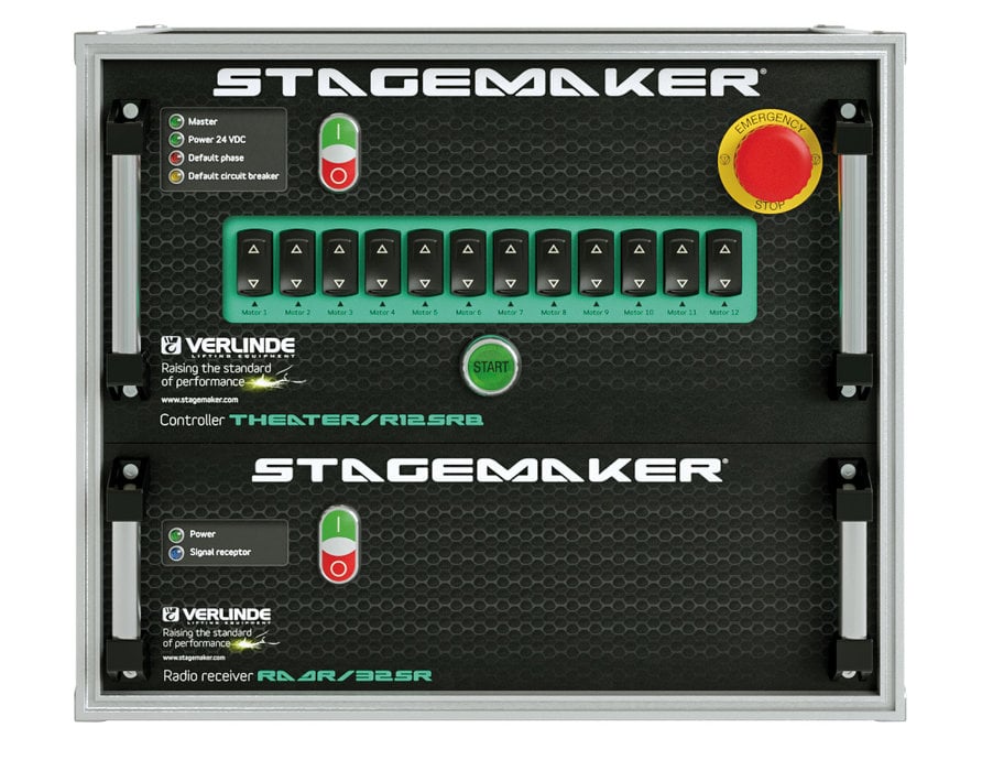 Nueva gama de controladores STAGEMAKER ECO, RIGGER y THEATER para STAGEMAKER SR